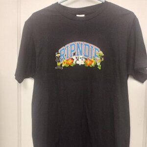 RIPNDIP Men's Summer Friends Black T-Shirt